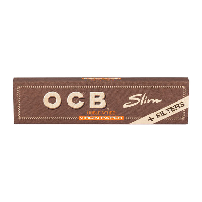 OCB Slim Virgin Unbleached & Filter