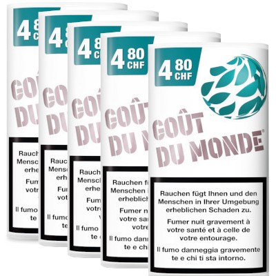 Goût du Monde Roll your own Tobacco 5x25g